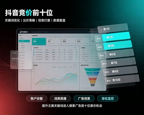 隆德抖音搜索竞价